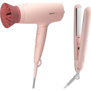 Philips bhp398/00 secador + placha pelo rosa secador