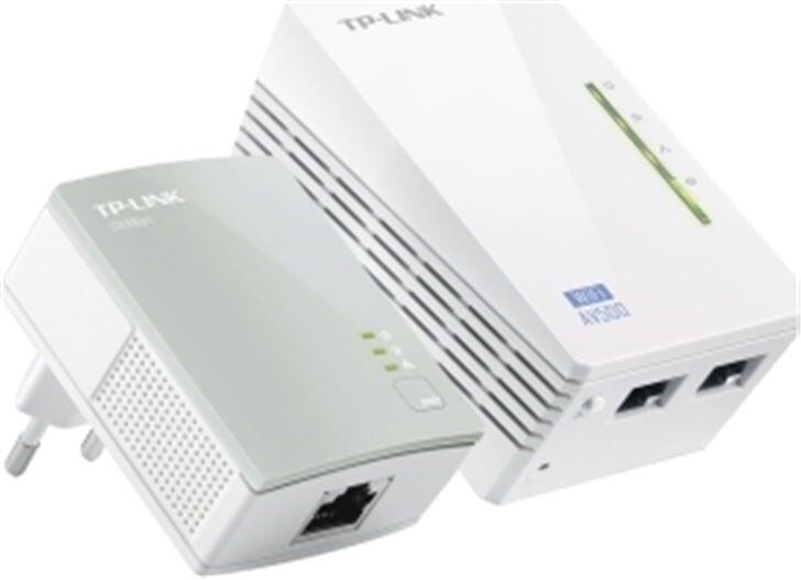 Tp-link tl_wpa4220_kit powerline wifi av600 kit 2uds 2 port