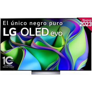 Lg oled65c34la tv 65 oled evo 4k procesador a9 gen6. smart tv webos 23 peana central (f)