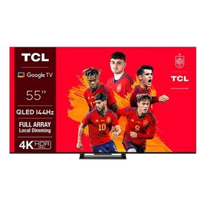 TCL 55c745 tv qled 55'' 4k ultra hd google tv hdr10+ con game master pro 2.0