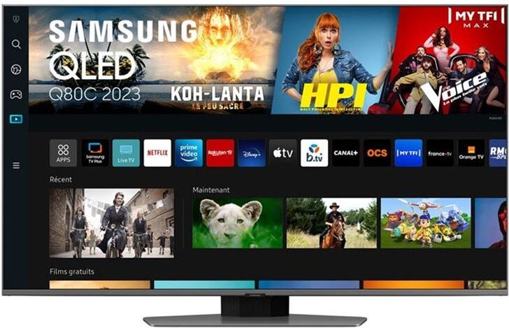 Samsung tq65q80c qled uhd 65'' stv pulgadas