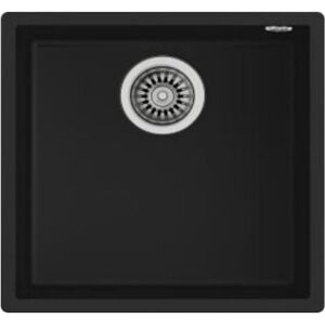 Teka 115230025 fregadero square 40.40 tg negro hogar