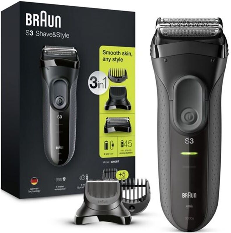 Braun 3000btblk afeitadoras afeitadoras