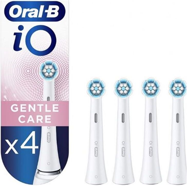 Oralb iosw_4ffs_w oral-b io gentle care cabezales de recambio pack de 4 unidades