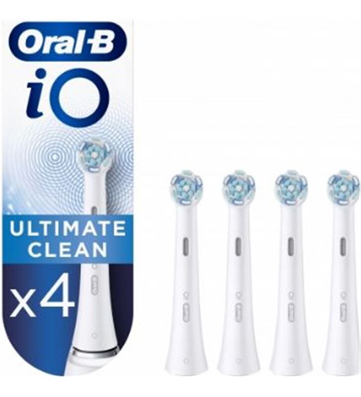 Oralb iocw_4ffs_w oral b io ultimate clean cabezales de recambio pack de 4 unidades