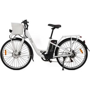 Youin bk2226w bicicleta electrica you-ride paris paseo blanca