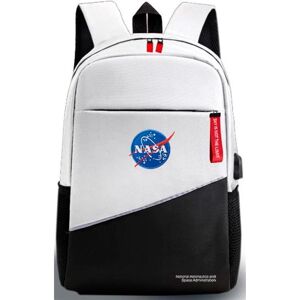 Nasa +29196 #14 bag05 white black / mochila para portátil 15.6'' -bag05-wk