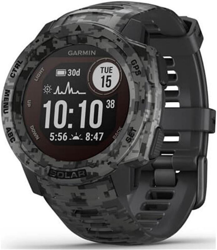 Garmin 010-02293-05 reloj deportivo con gps instinct solar camo grafito - pantalla 23*23