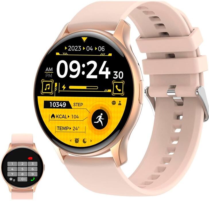 Ksix bxsw16r smartwatch core amoled rosa relojes pulseras