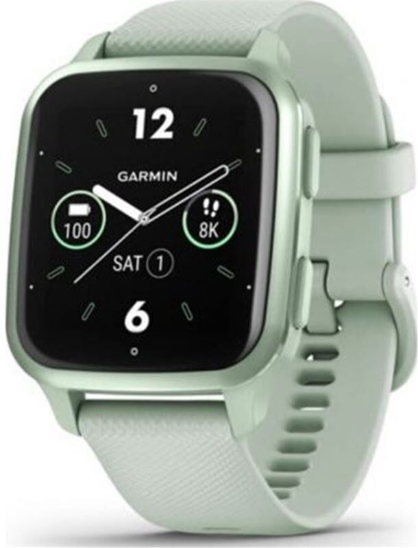 Garmin 010_02701_12 reloj venu sq2 cool mint/metallic