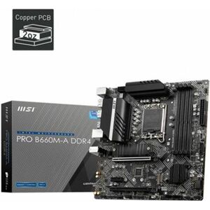 MSI pb01ms156 placa base pro h610m-g d4 1700 matx 2xddr4 a0040839