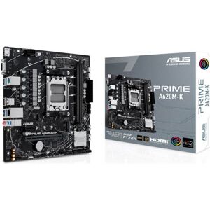 Asus pb11106519 placa base prime a620m-k am5 matx 2xddr5