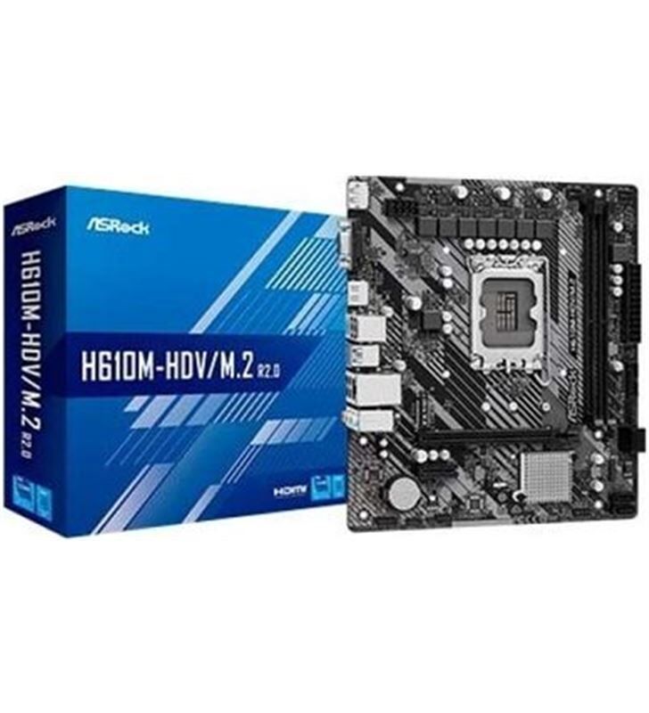 ASRock a0050197 placa base 1700 h610m-hdv/m.2 r2.0