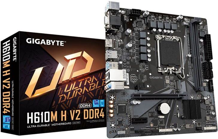 Gigabyte pb211541281 placa base h610m h v2 1700 matx 2xddr4