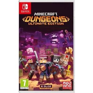 Nintendo 10008748 juego para consola switch minecraft dungeons: ultimate edition