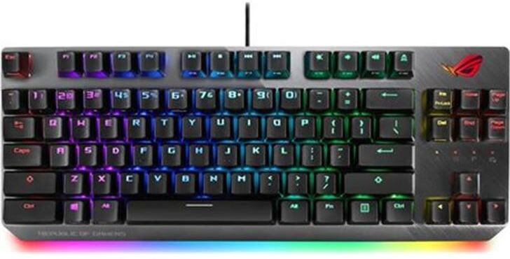 Asus tc01as24 rog strix scope nx tkl - teclado gaming mecánico a0038897