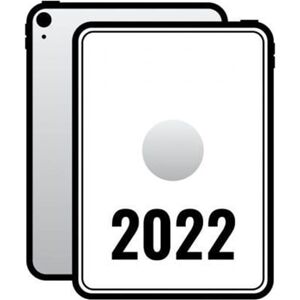 Apple mpq03ty/a ipad 10.9 2022 10th wifi/ a14 bionic/ 64gb/ plata -