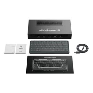Informatica a0037519 teclado mac/w prestigio-clevetura wireless click touch 2