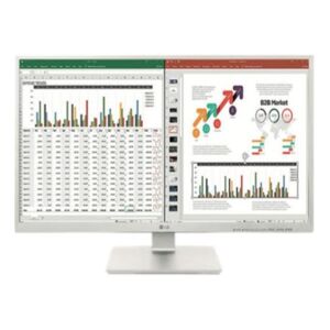 Lg mn5413372 monitor 27'' 27bk55yp-w fhd ips 5ms hdmi dp