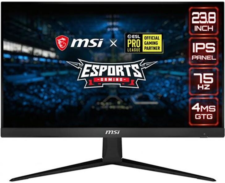 MSI 9s6-3ba71t-002 monitor gaming led 23.6 optix g241v 4ms/75hz/1xdp/1xhd