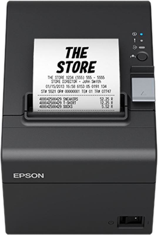 Epson im7336148 impresora tm-t20iii tickets usb y rs232 250mm/seg negro brillante a0028106