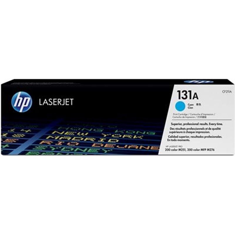 HP cf211a toner 131a laserjet cyan consumibles consumibles
