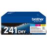 Brother cs42137727 t¾ner original tn241cmy multipack/ cian/ magenta/ am