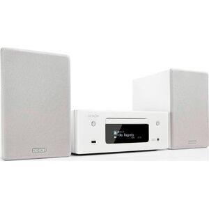 Denon +24355 #14 ceol n10 white / microcadena 130w con altavoces d10026