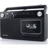 Muse m152r negro/radio fm/am/grabador de cassettes/entrada aux