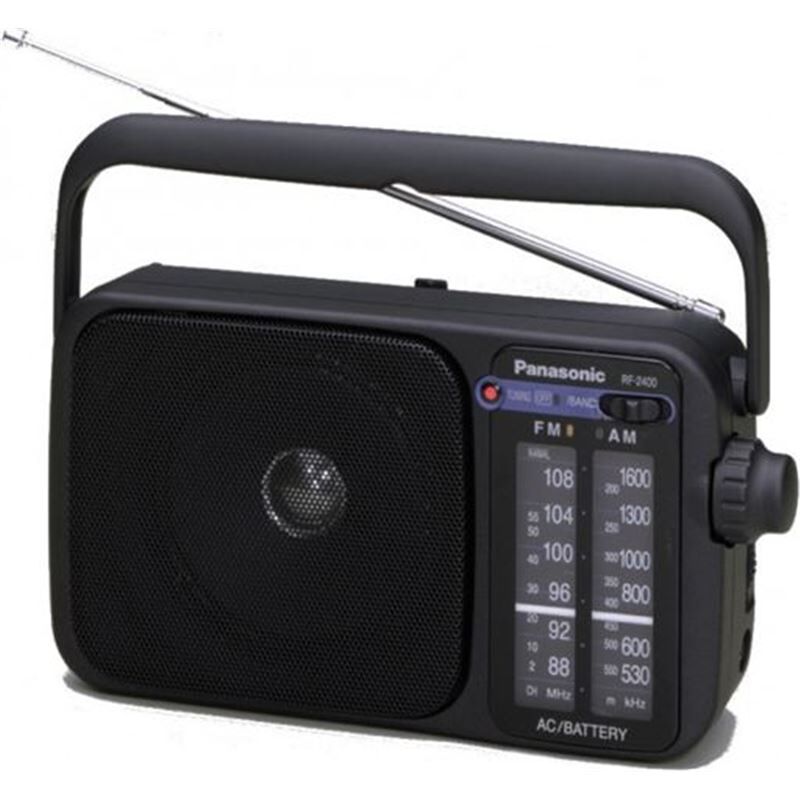 Panasonic rf_2400deg_k radio rf-2400deg-k negra rf2400degk