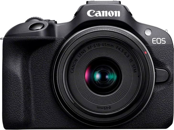 Canon +27914 #14 eos r100 + objetivo rf-s 18-45mm is stm / cámara mirrorless 6052c013