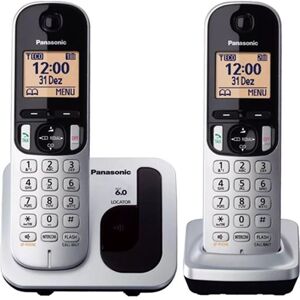 Panasonic kx_tgc212sps telefono inal kx-tgc212sps 1.6'' duo gris/negro