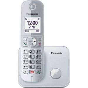 Panasonic kx-tg6851sps teléfono inalámbrico kx-tg6851sp/ plata