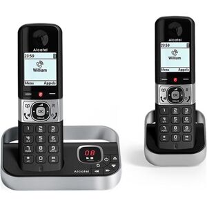 Alcatel tf02323100 telefono fijo f890 voice duo eu negro