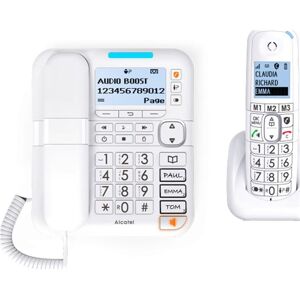 Alcatel tf02323142 telefono xl785 combo white