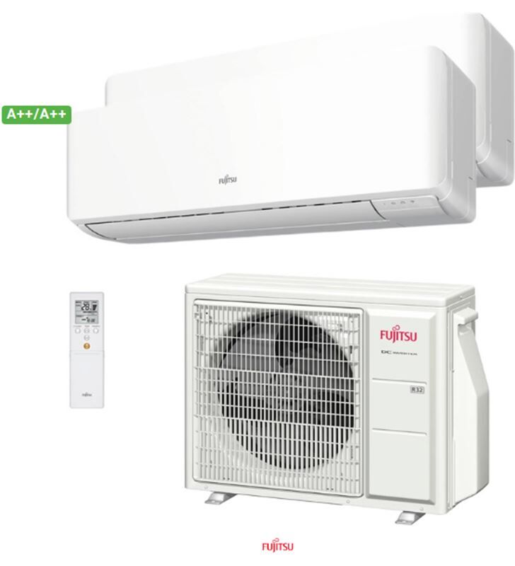 Fujitsu 3ngf0123 2*1 asy25u2mi-km (w) ue50 () aire acondicionado multisplit