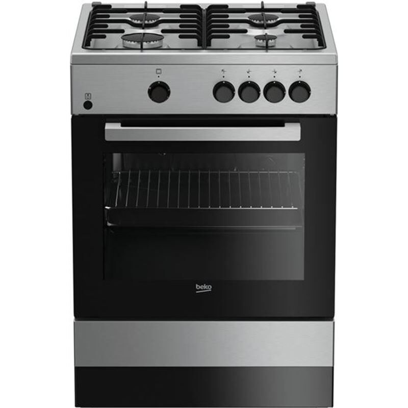 Beko fsg62000dxl cocina convencional. csg62000dxl, 4fuegos - gas/gas