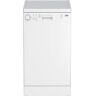 Beko dfs05013w lavavajillas , 45 cm de ancho, color blanco