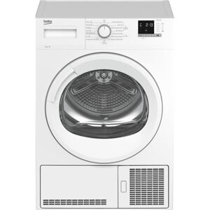 Beko du 9112 ga0 secadora condensación / b / 9kg / display digital / inicio diferido 0-24h / puerta transparente / antiarrugas /