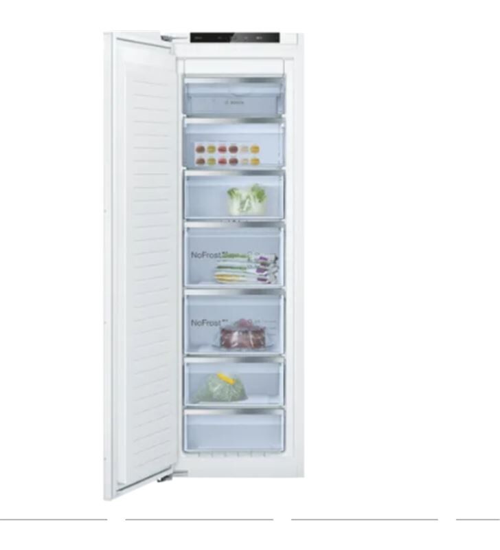 Bosch gin81ace0 congelador vertical integrable freezer serie 177.2x55.8x54.5cm clase e