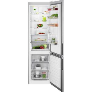 AEG rcb636c6mu frigorífico combi serie 6000 twintech® multiflow de la gama flexi de 2 01 mts display led en puerta cajón extrach