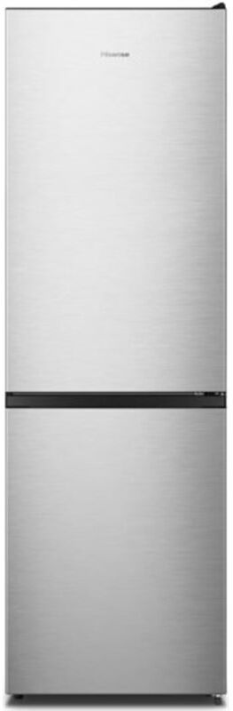 Hisense rb390n4ace - frigorífico combi 186x59.5 cm total nofrost clase e gris inox