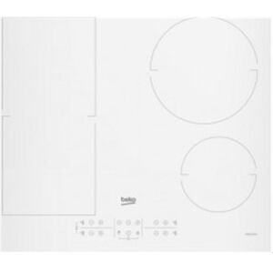 Beko hii64200fmtw placa flex inducción blanca 4 zonas 7200w