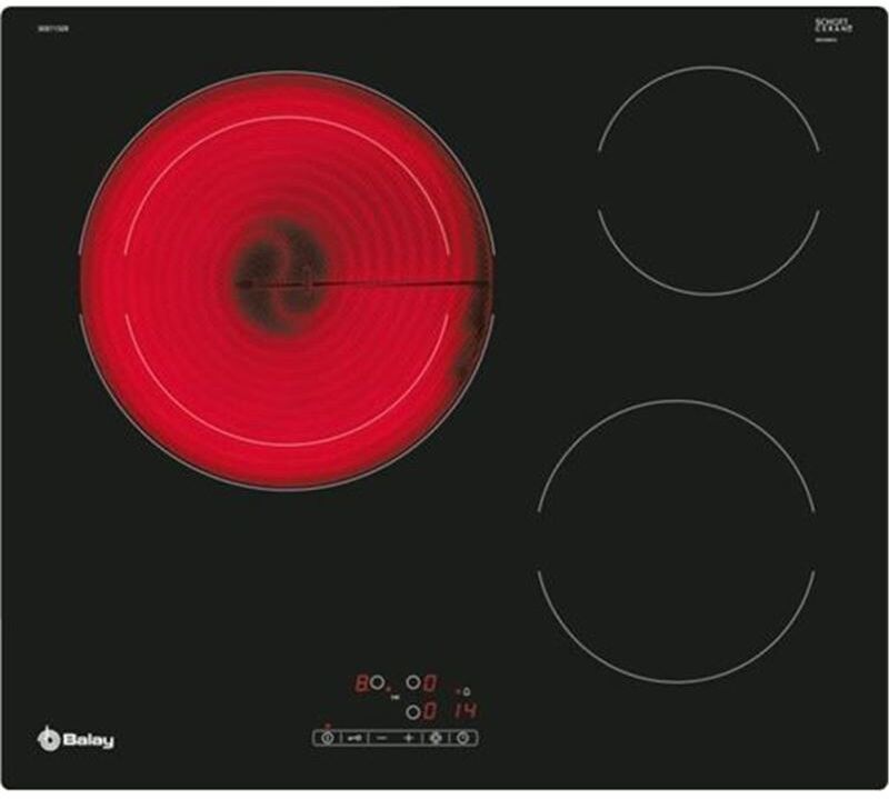 Balay 3eb715er vitrocerámica independiente 3 zonas