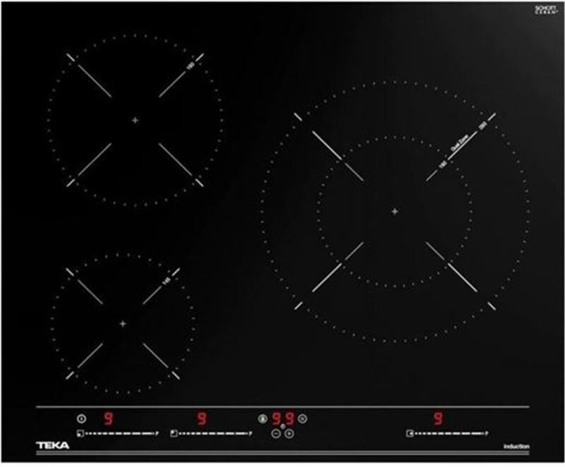 Teka 112520018 placa induccion ibc63015 3f 60cm biselado frontal