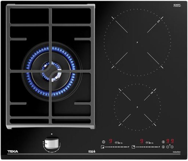 Teka 112570112 cocina jzc 63312 abn bk (e1) vitrocerámicas independientes