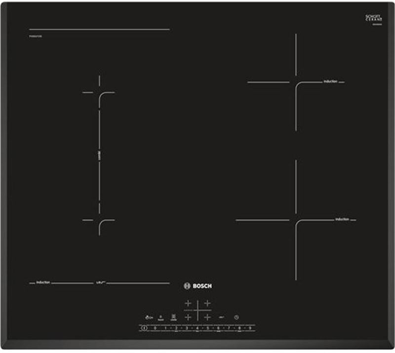 Bosch pvs651fc5e vitrocerámica inducción 4 zonas biselada