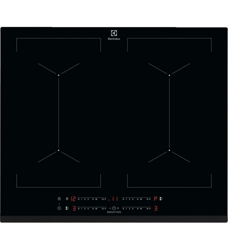 Electrolux eiv644 949596713 placa de inducción de 4 zonas y 60 cm negro