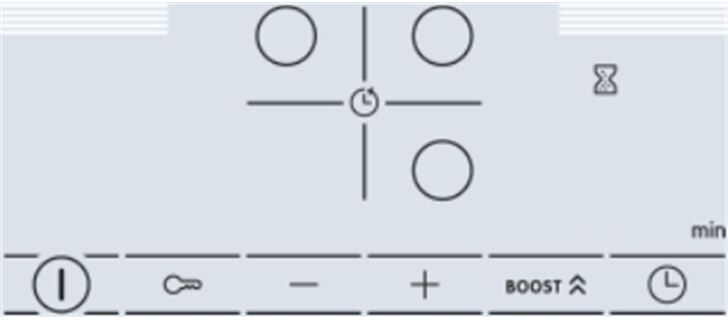 Bosch pid612bb1e vitro induccion 3z 60c placa inducción independiente