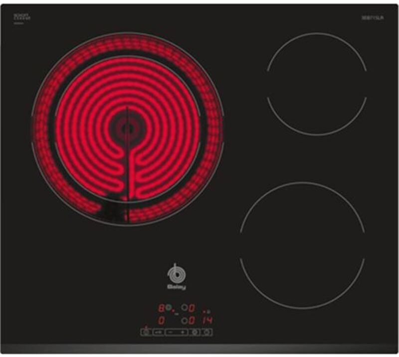 Balay 3eb715lr vitro independiente 60cm. 3z. bisel. 4242006225780